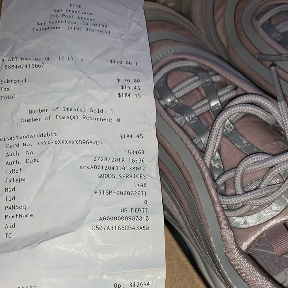 Women’s Air Max ‘97 UL ‘17 LX Size 7 - Picture 2 of 4